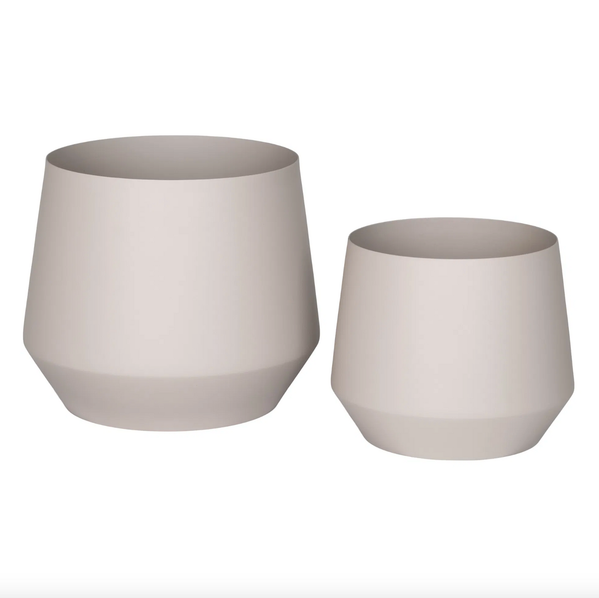 Plantenpot Zand – Set van 2 stuks