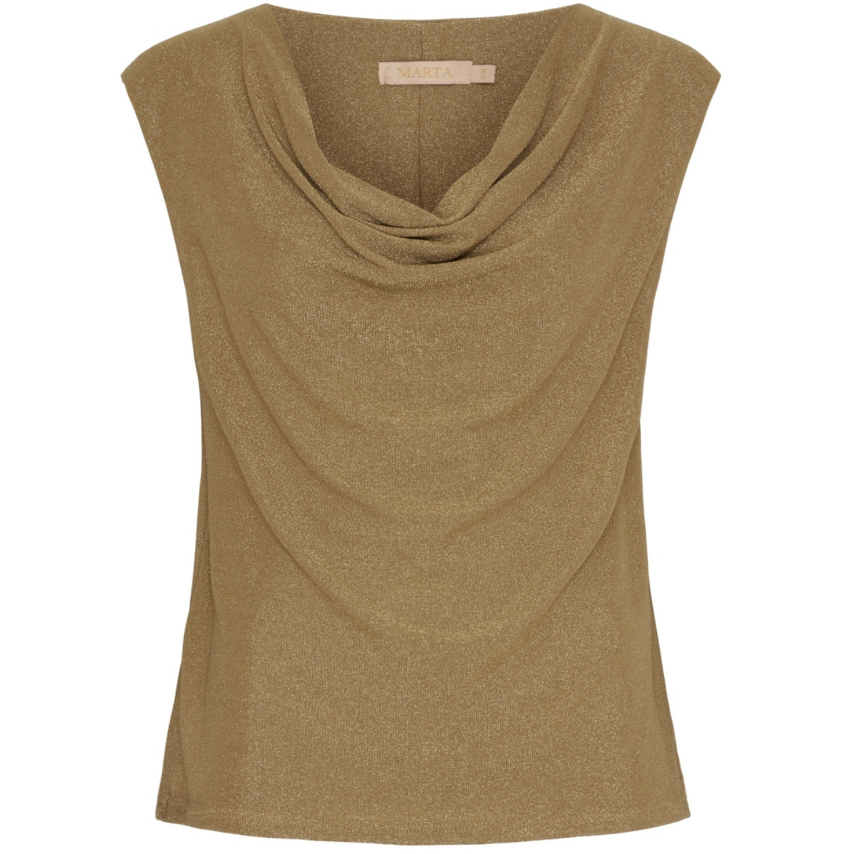 Blouse met glans - Gold
