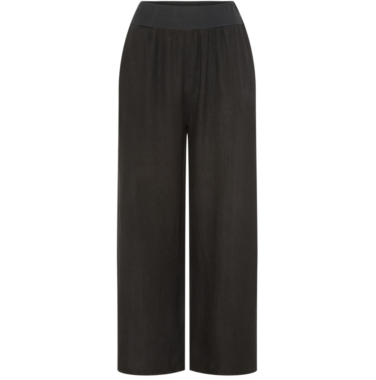 Broek linnenmix - Black