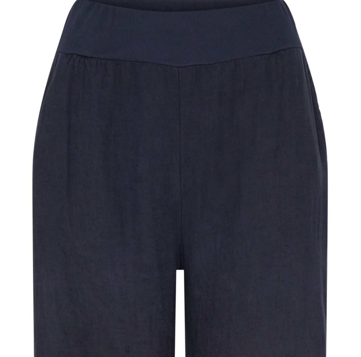 Broek linnenmix - Navy