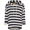Blouse met capuchon - Navy