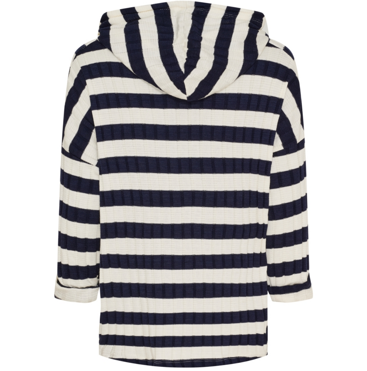 Blouse met capuchon - Navy