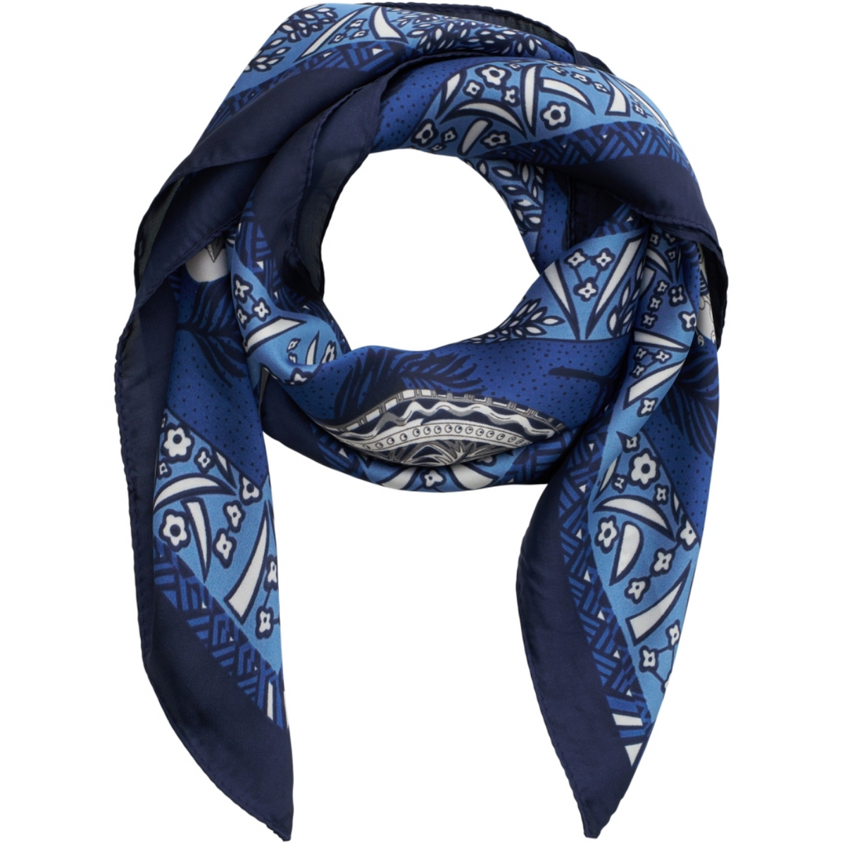 Sjaal Blue spring