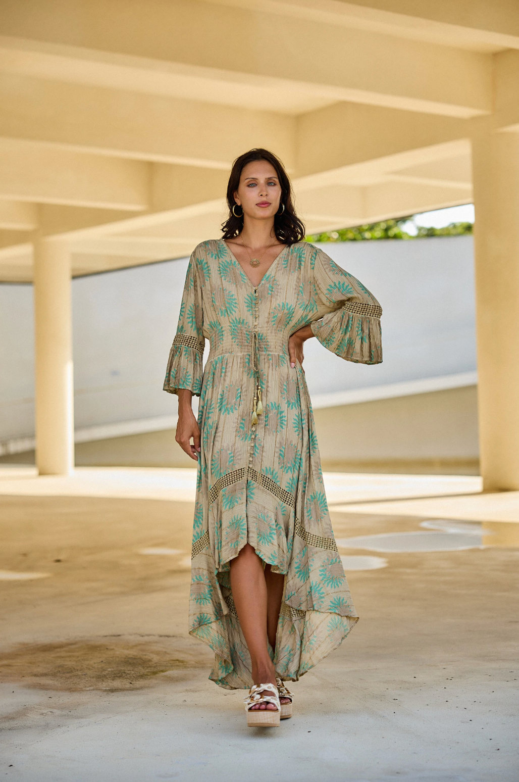 Jurk Boho Coral