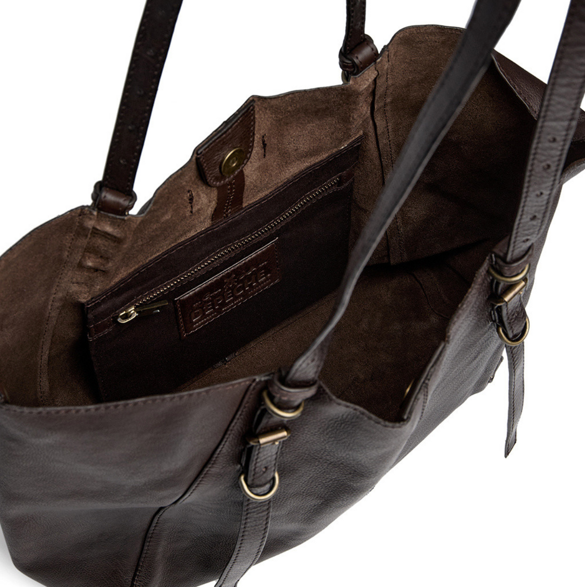 Schoudertas - Dark brown