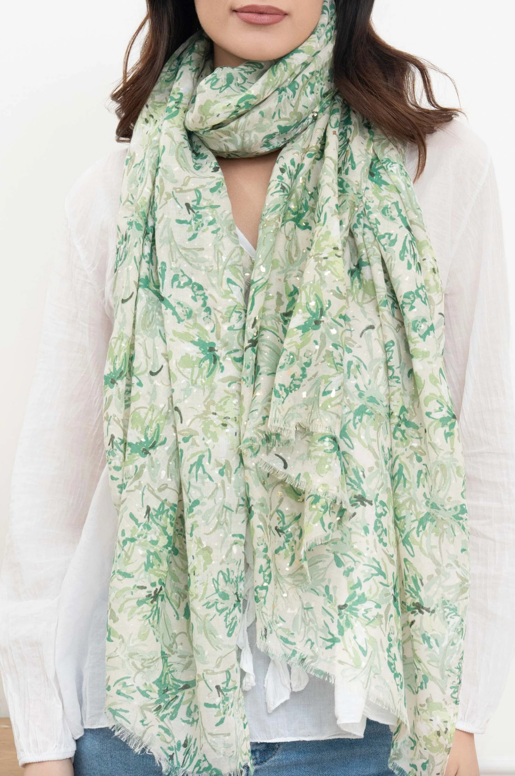 Sjaal Nelly Green