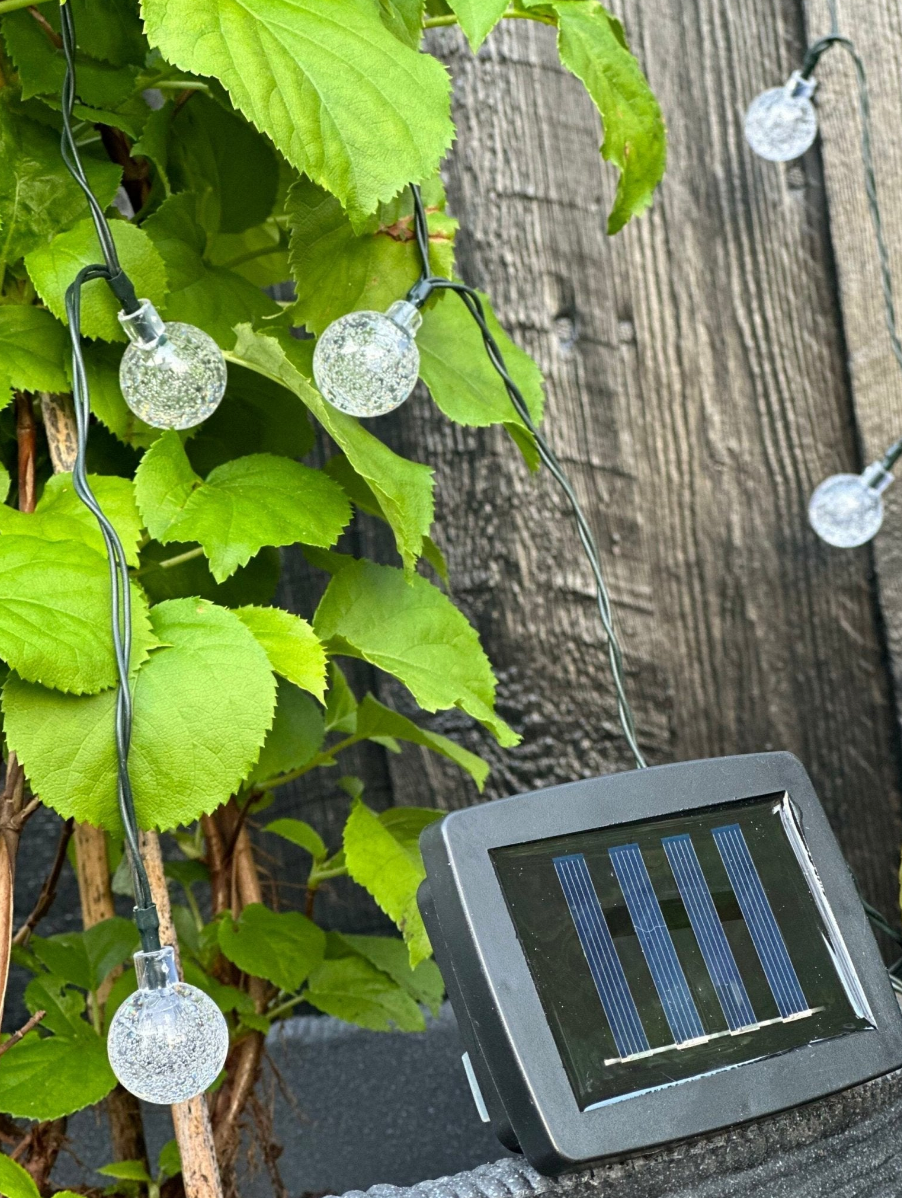 Lichtslinger Bella met 20 lampjes – Zonnecellen