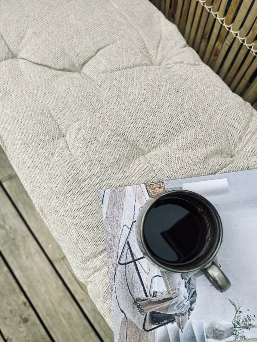 Matraskussen SKAGEN – 45×150 Naturel
