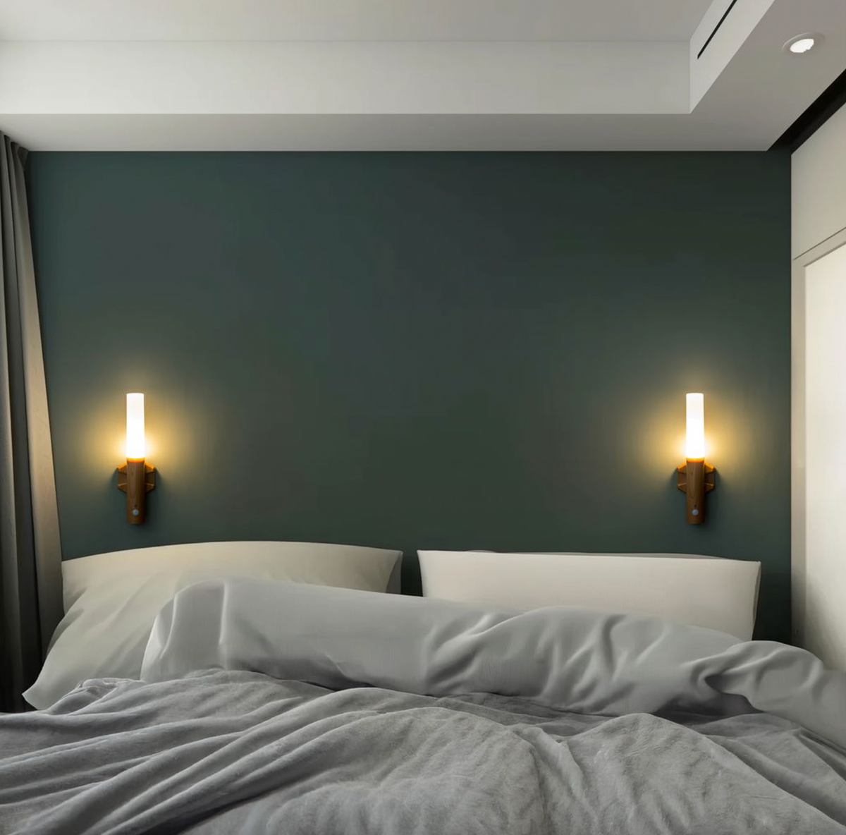 Verplaatsbare sensorlamp - 2 st.