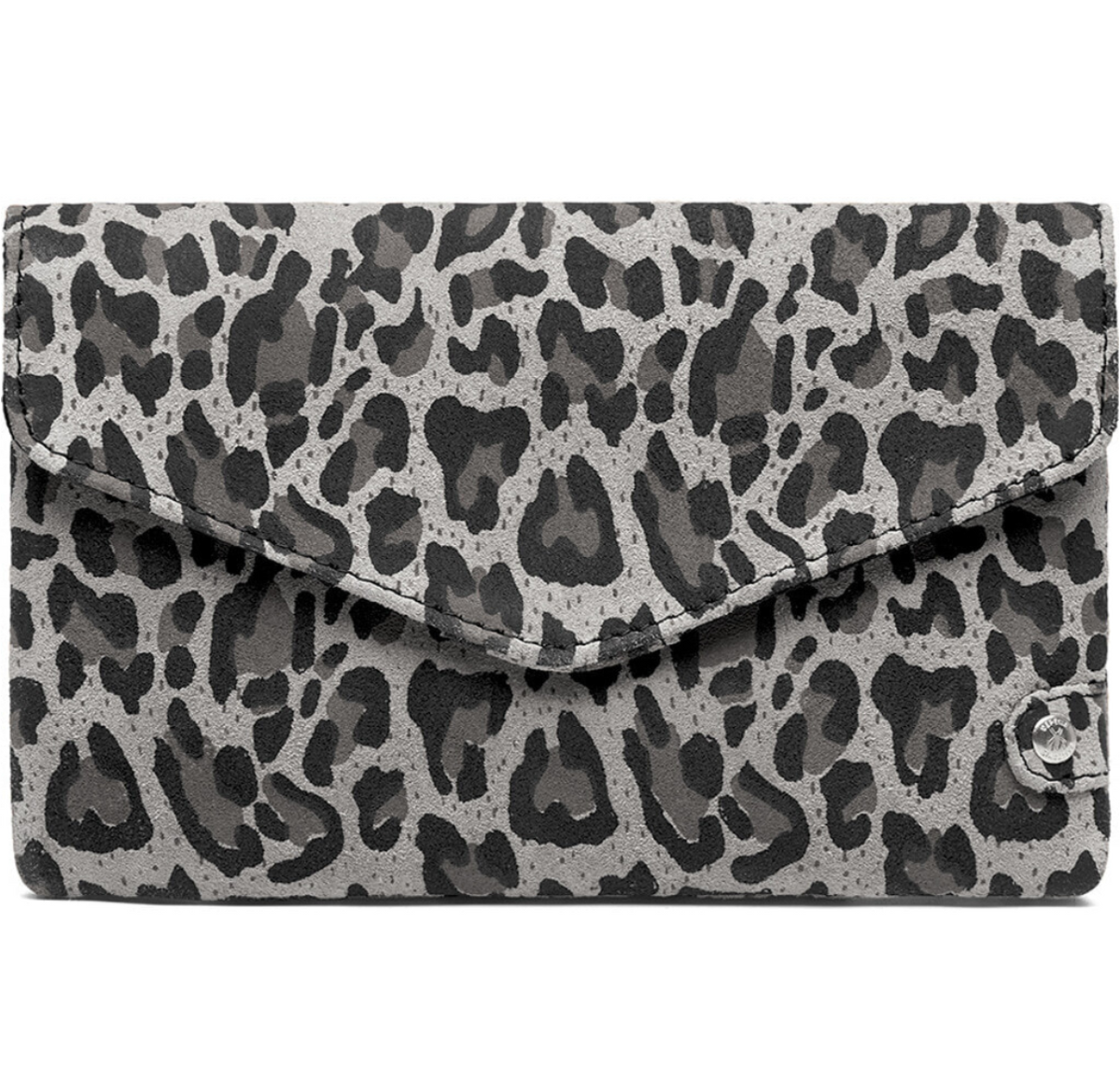 Portemonnee Aura Leopard Grey