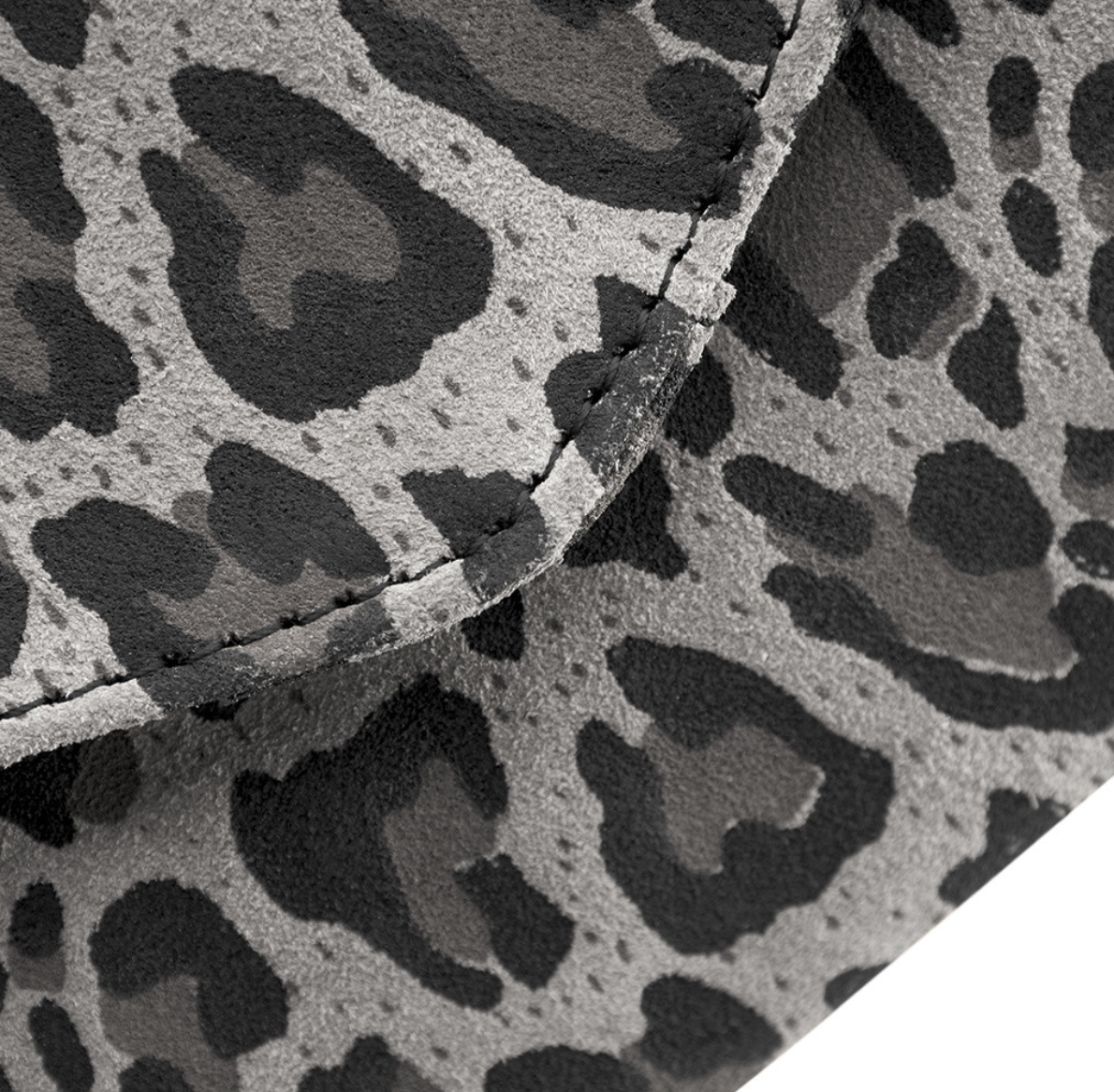 Portemonnee Aura Leopard Grey