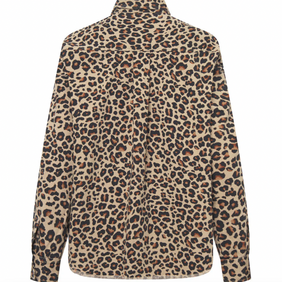 Trendy blouse - Bruine leopard