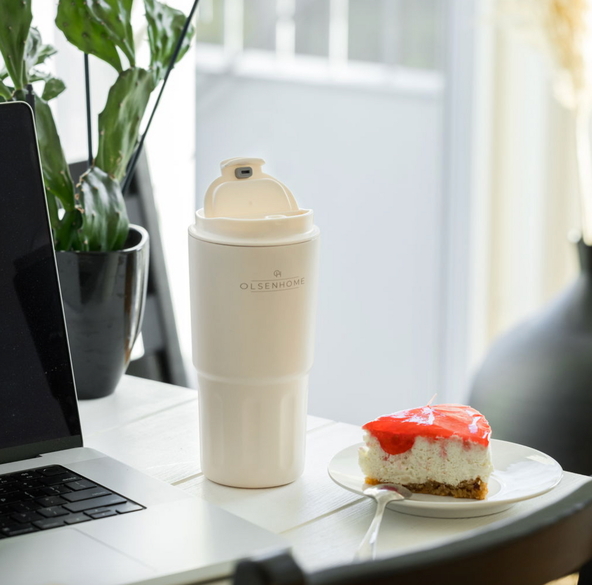 Thermobeker Beige - 600 ml.