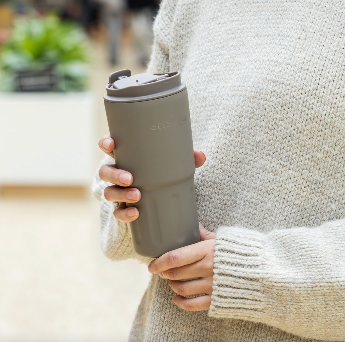 Thermobeker Bruin - 600 ml.