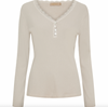 Blouse Masha m. Knopen - Beige