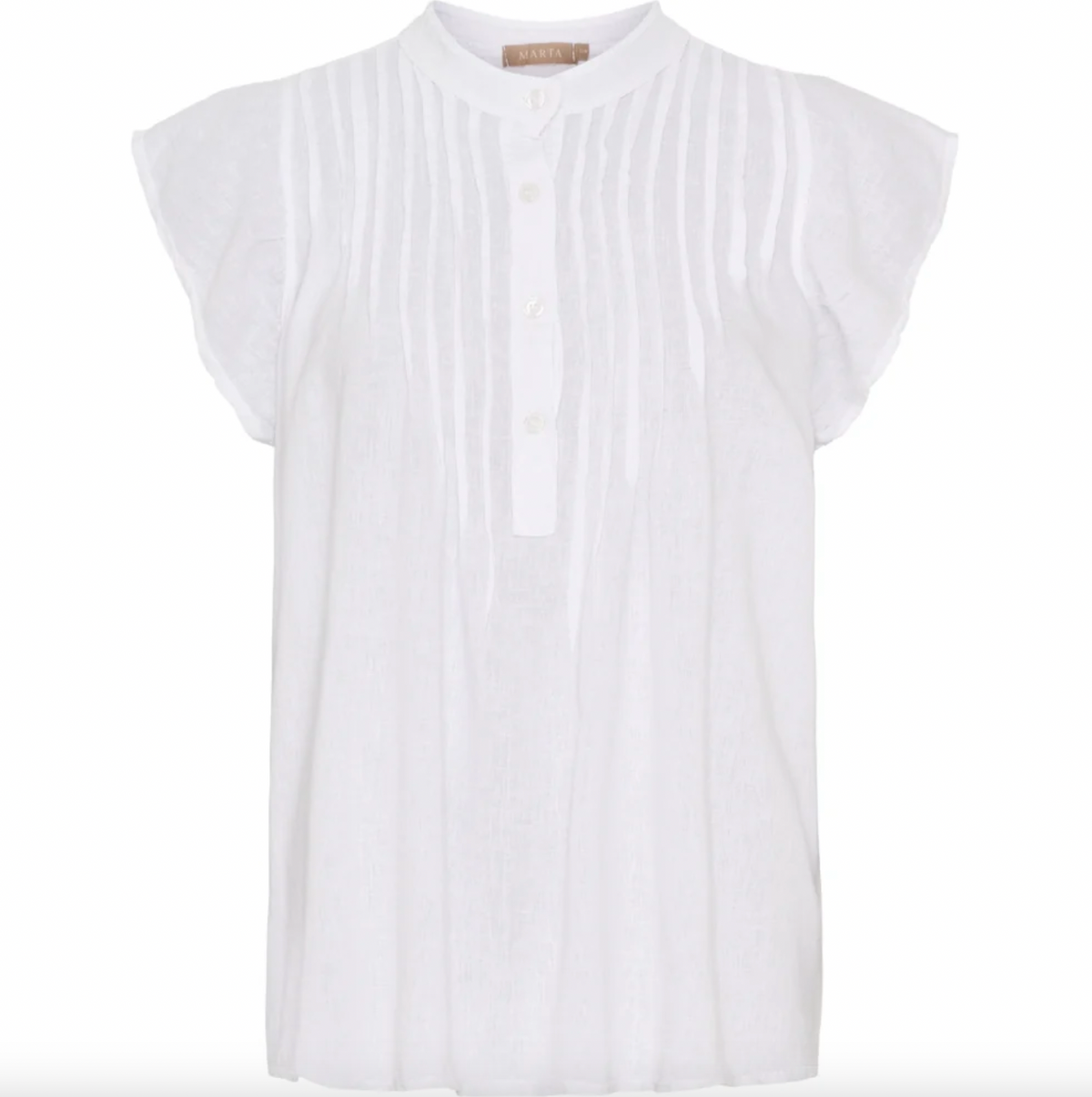 Top Annie – Wit linnenmix
