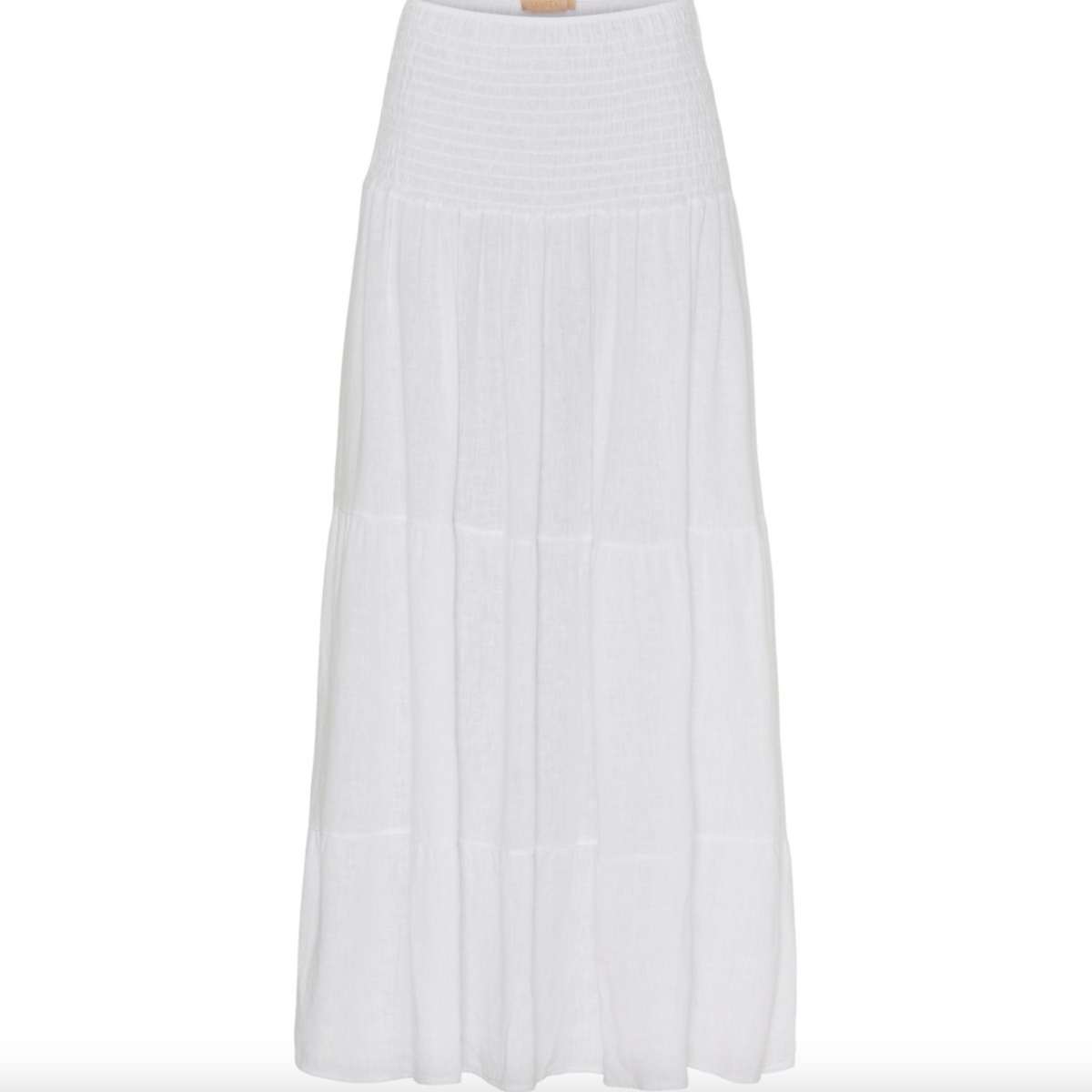 Rok Linnenmix - Solid white