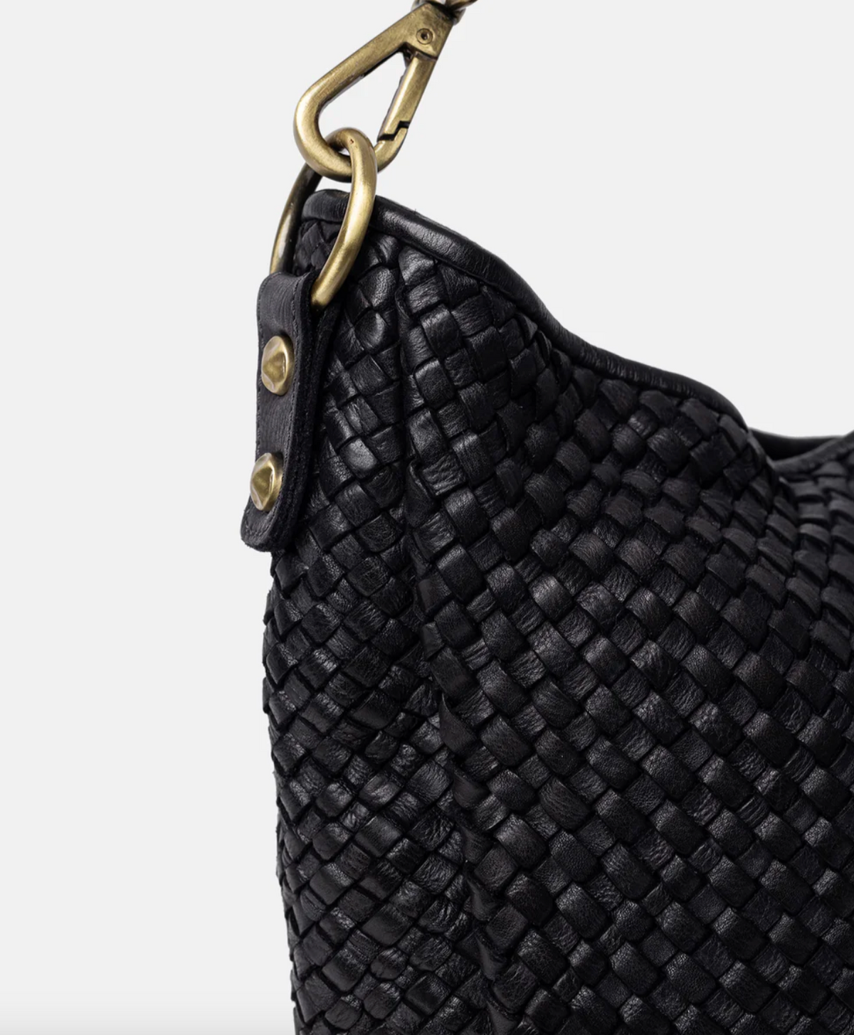 Crossover JOMA vlechtwerk en studs - Black