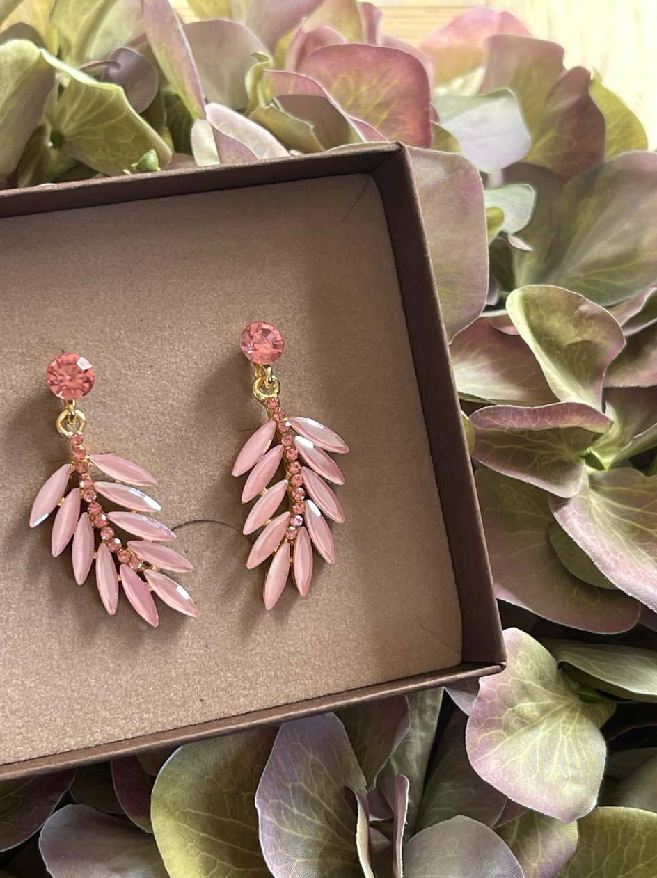 Oorbellen Feather - Rose