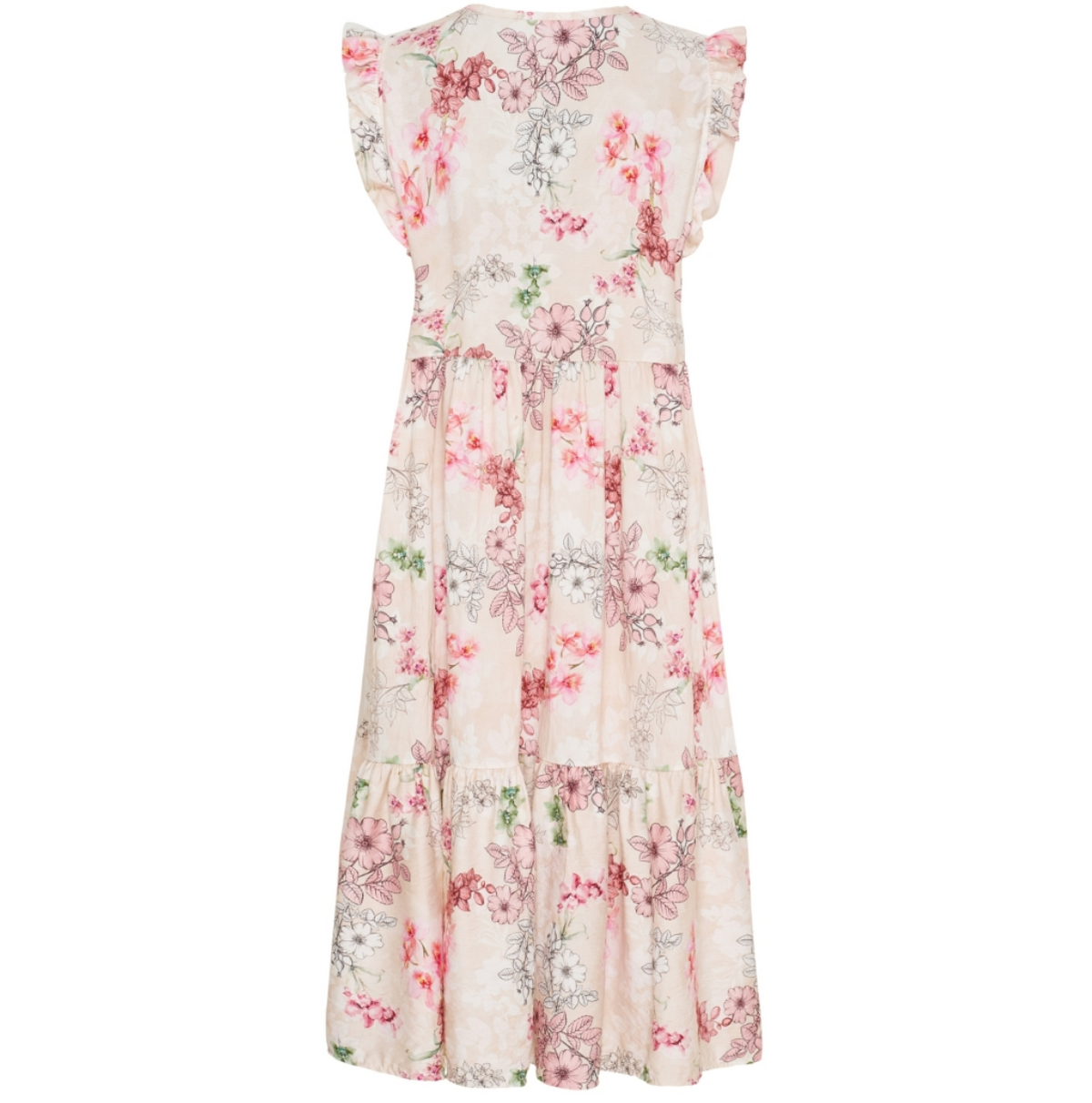 Jurk Anika Rose flower