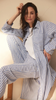 Broek - Summer strip cotton
