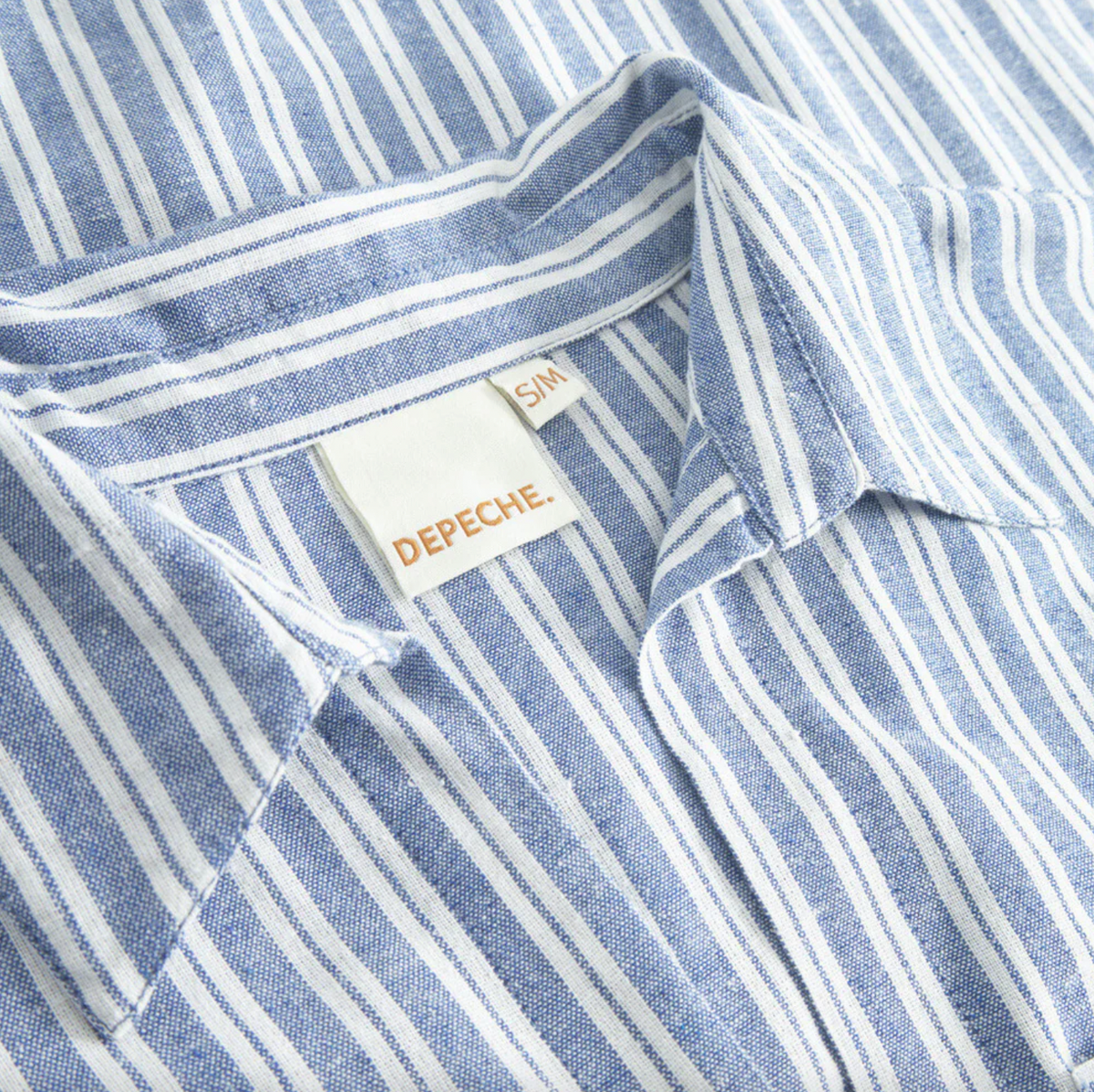 Blousejurk Summer strip cotton