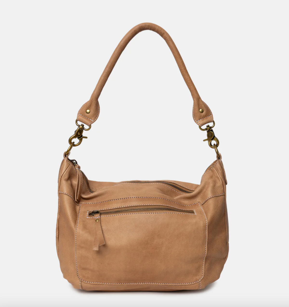 Schoudertas Naomi small - Taupe