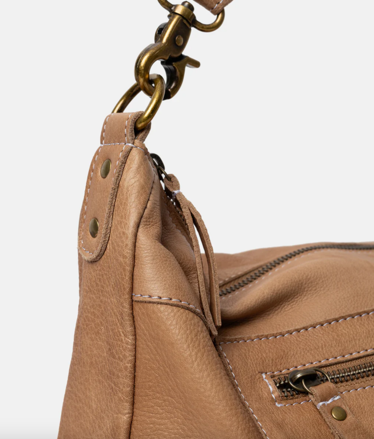 Schoudertas Naomi small - Taupe