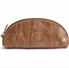 Cosmetic bag - Camel snake