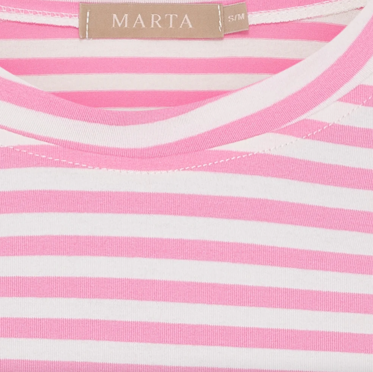 T-shirt Bubblegum streep