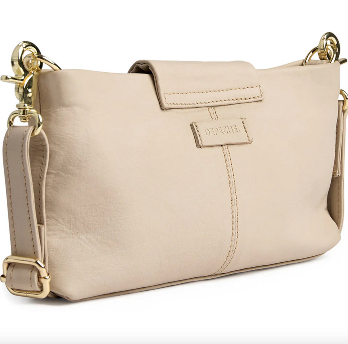 Stijlvolle clutch - Soft sand