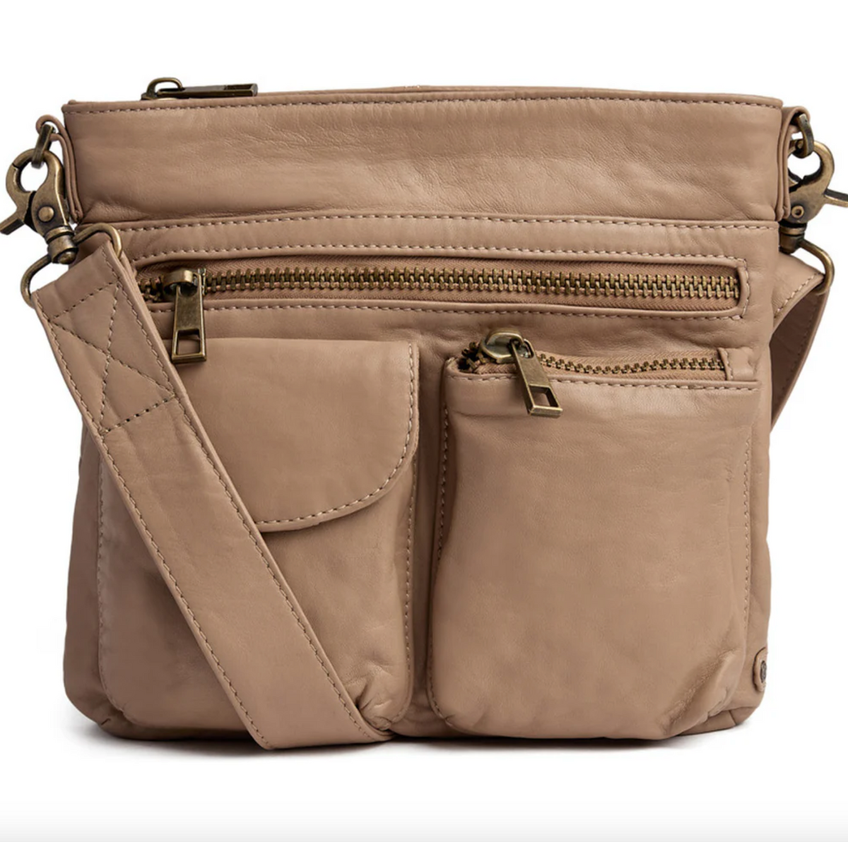 Crossbody LATTE - Ultra zacht
