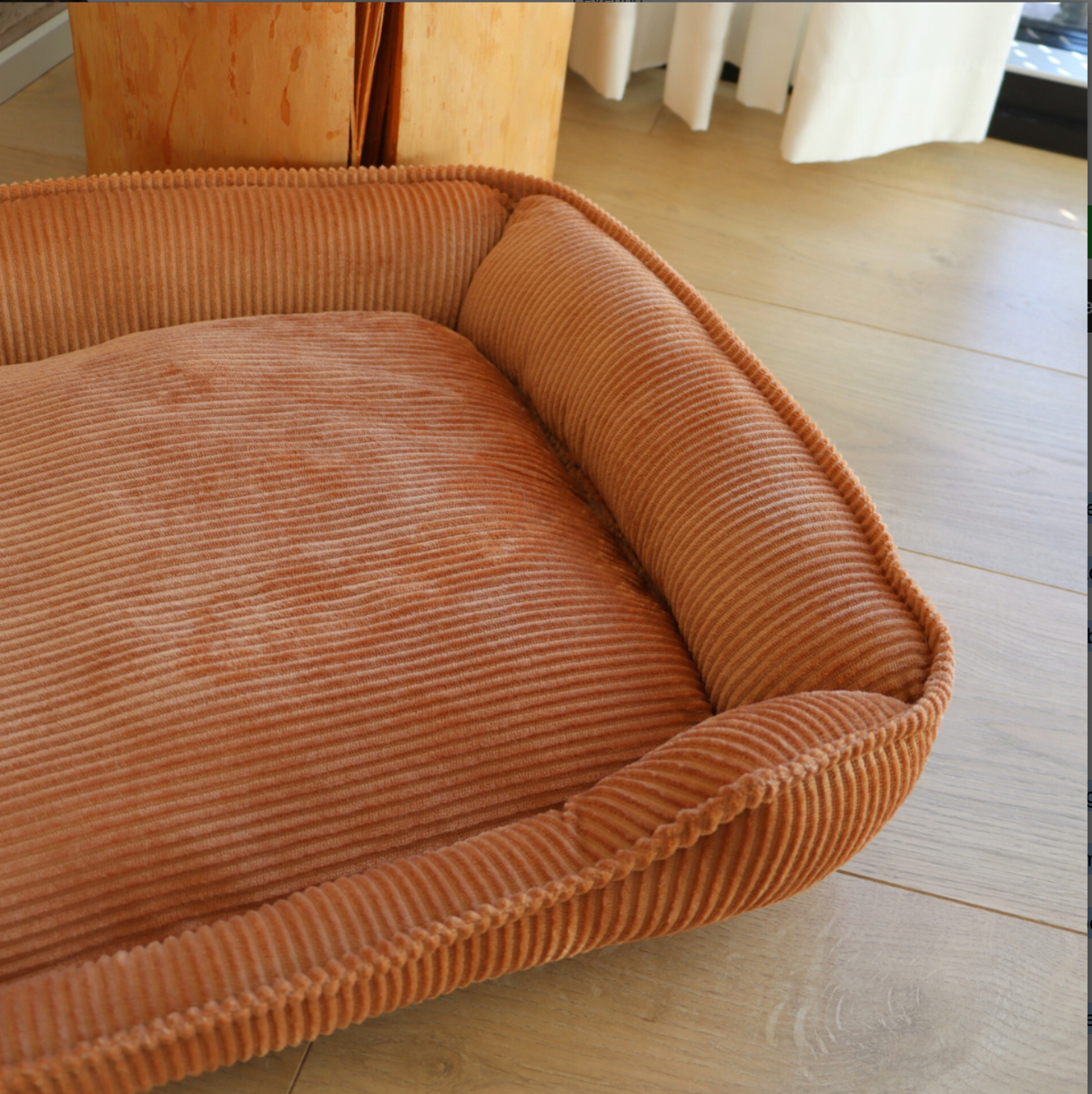 Hondenmand van fluweel 70x52cm