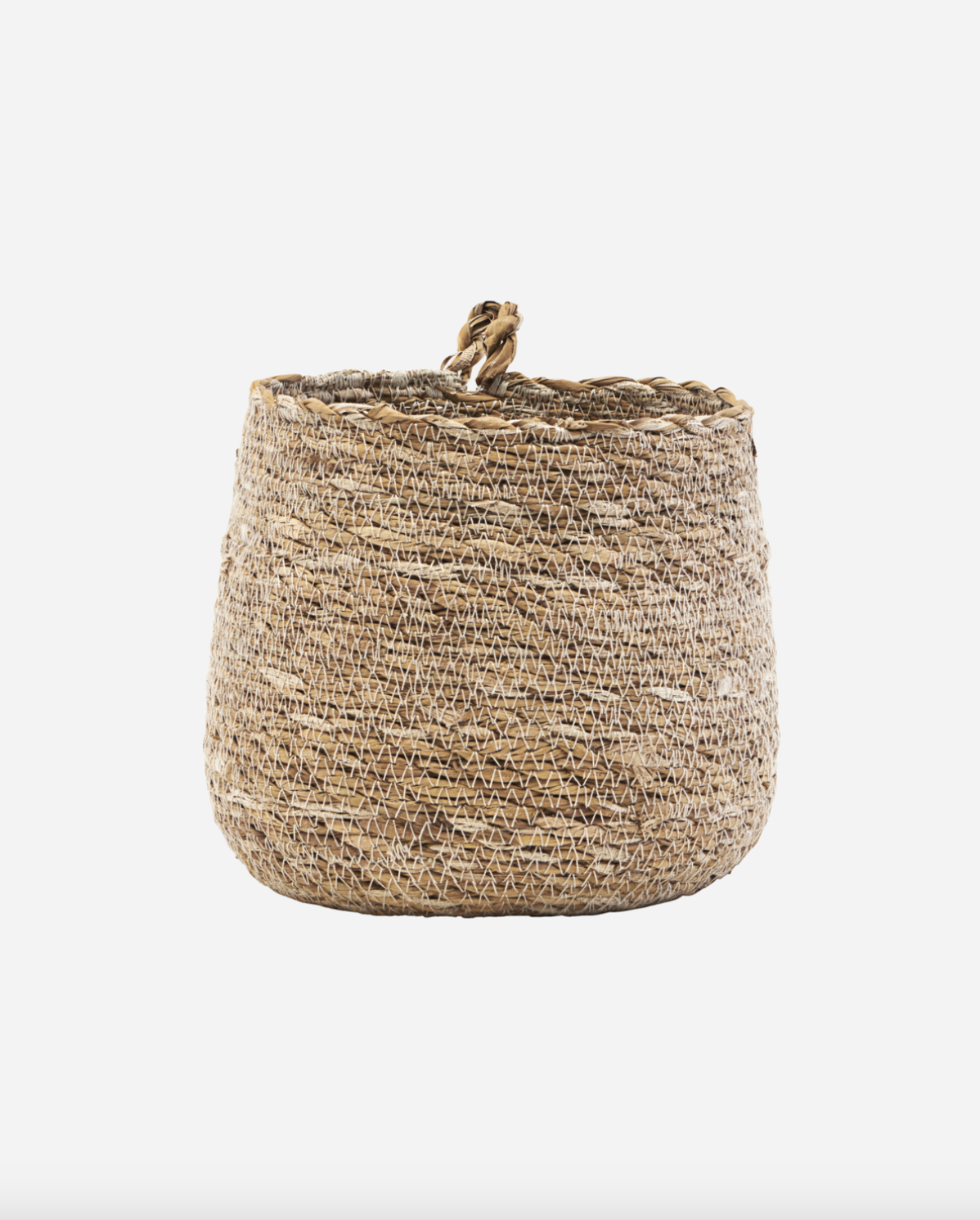 Mand met hengsel - Naturel