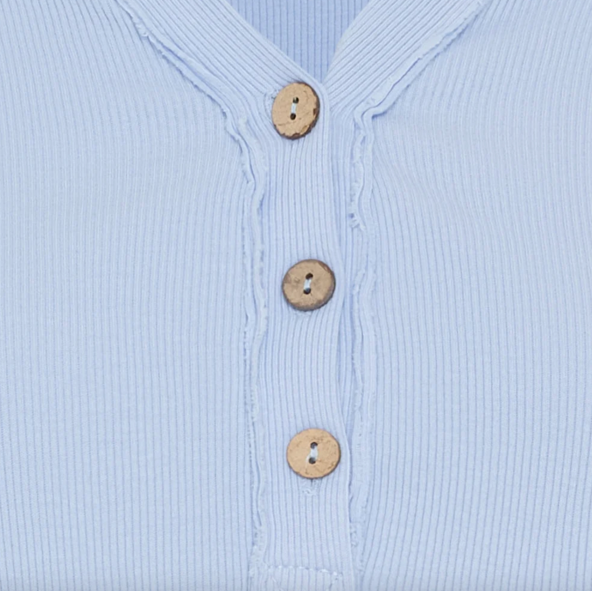 Blouse met knopen - Sky blue