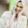 Regenponcho met capuchon