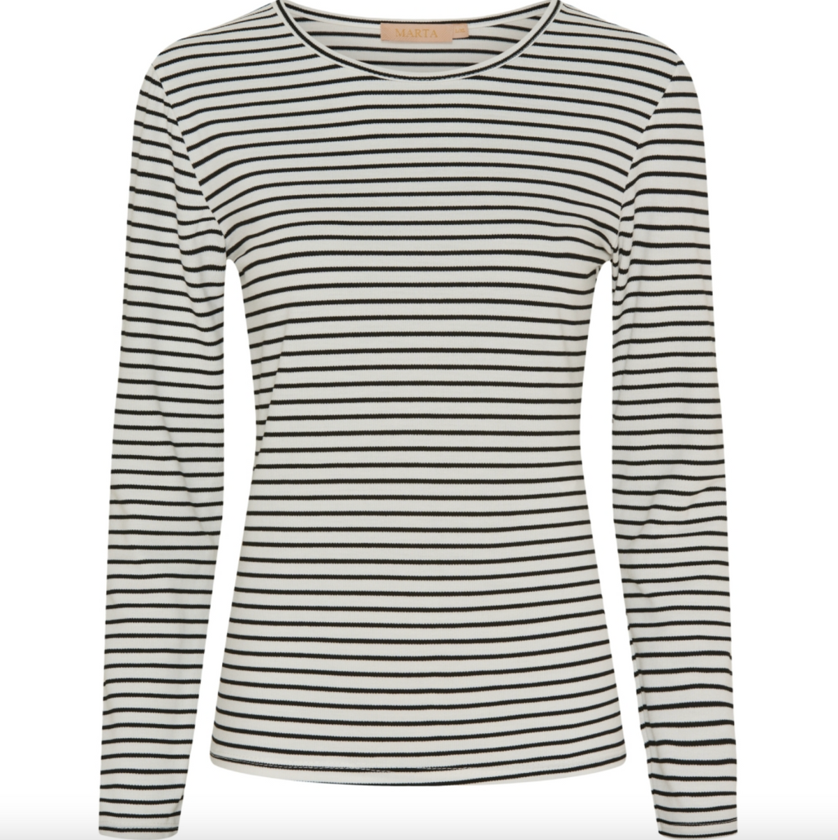 Blouse Nancy gestreept - Zwart / wit