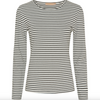 Blouse Nancy gestreept - Zwart / wit