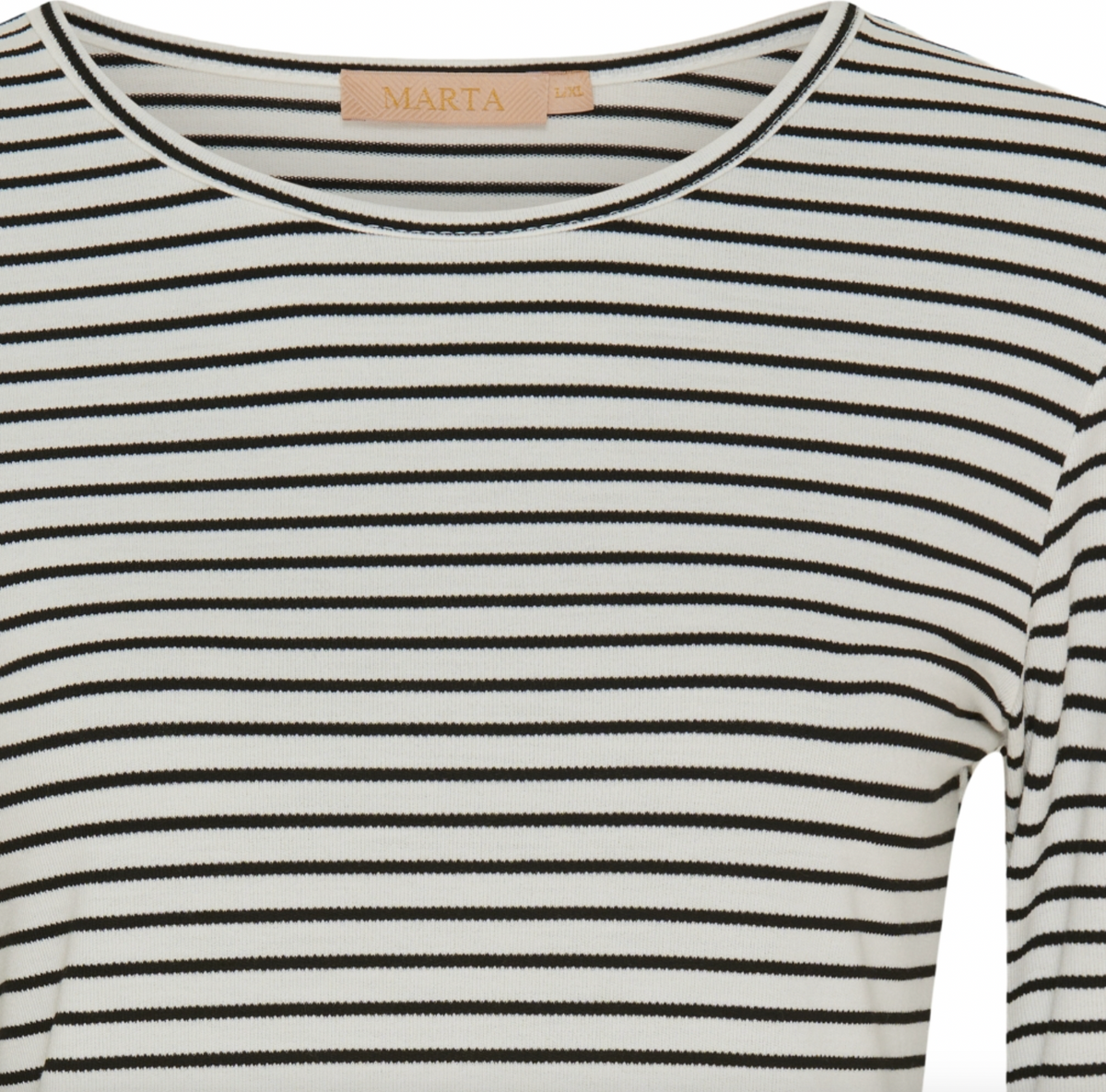 Blouse Nancy gestreept - Zwart / wit
