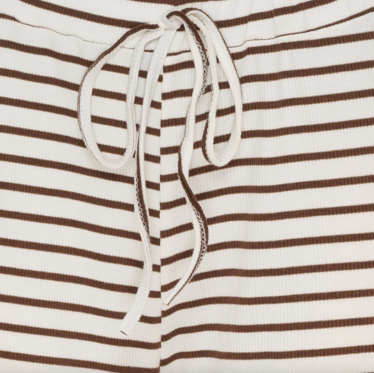 Broek Mireya - Brown / white