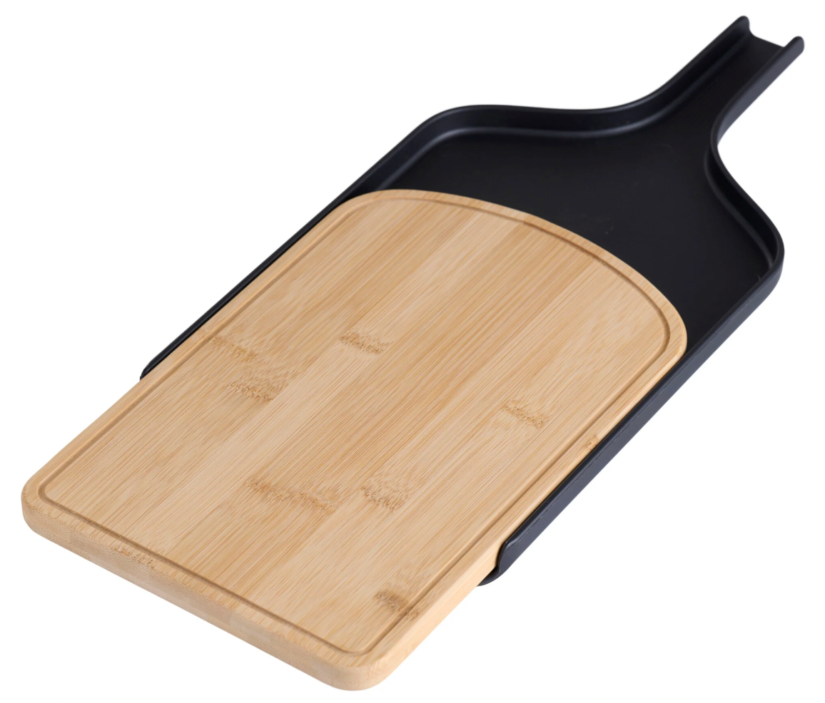Snijplank met dienblad