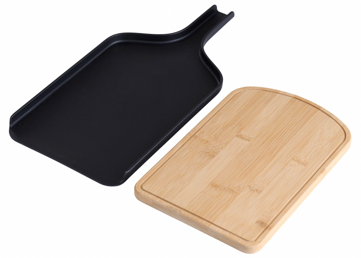 Snijplank met dienblad