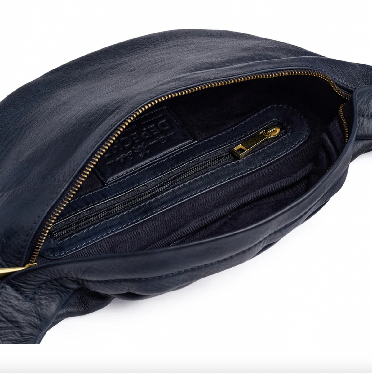 Cool Buffy Bumbag van boterzacht leer - Midnight Blue