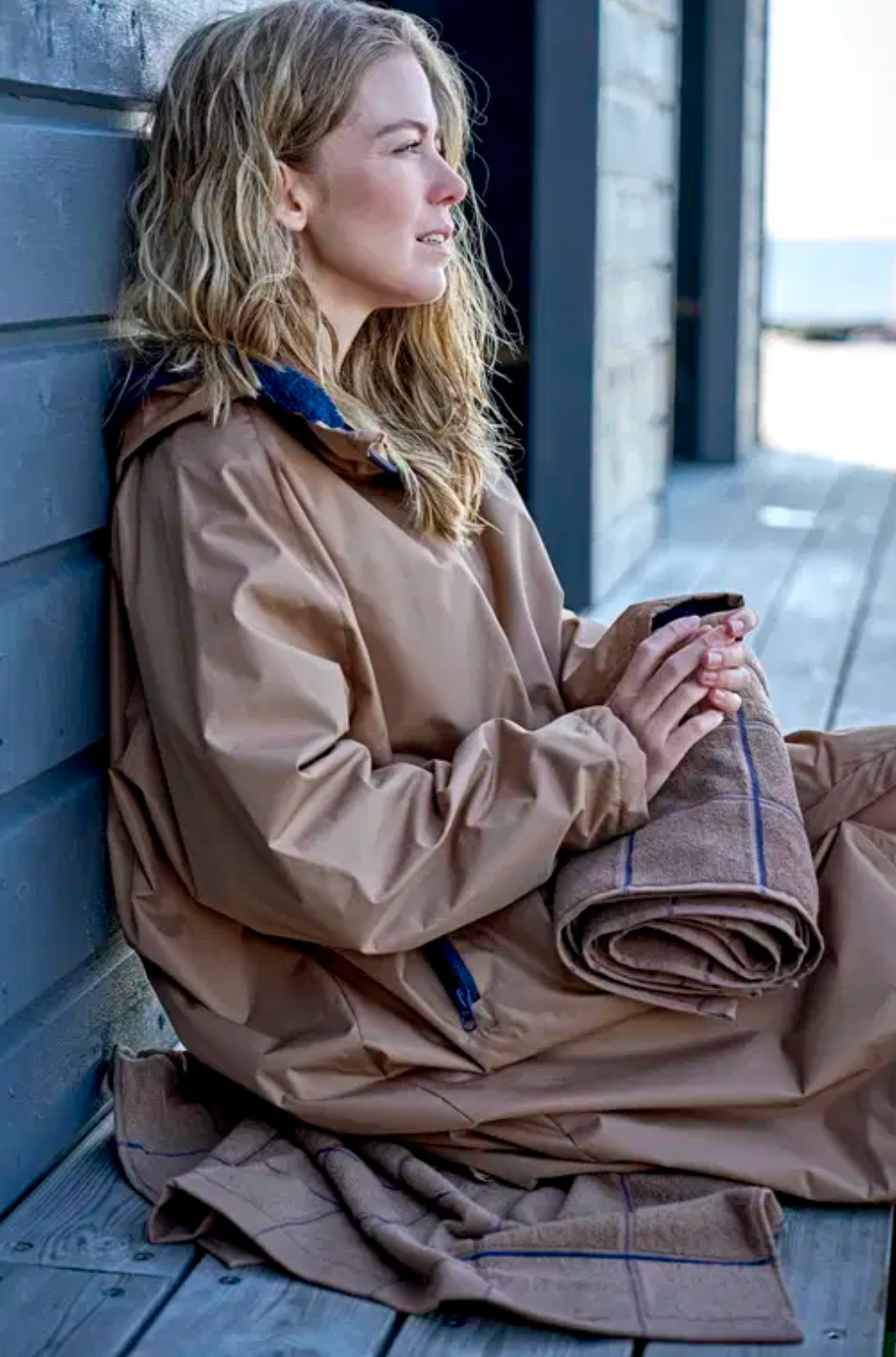 Södahl North Winterbadjas -  Warm Taupe