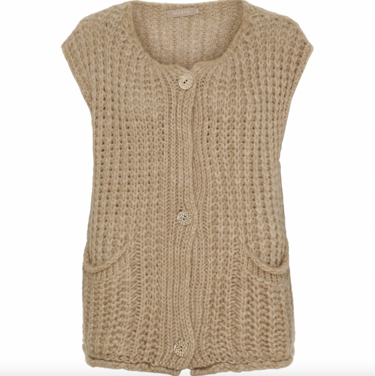 Gilet Ruby beige