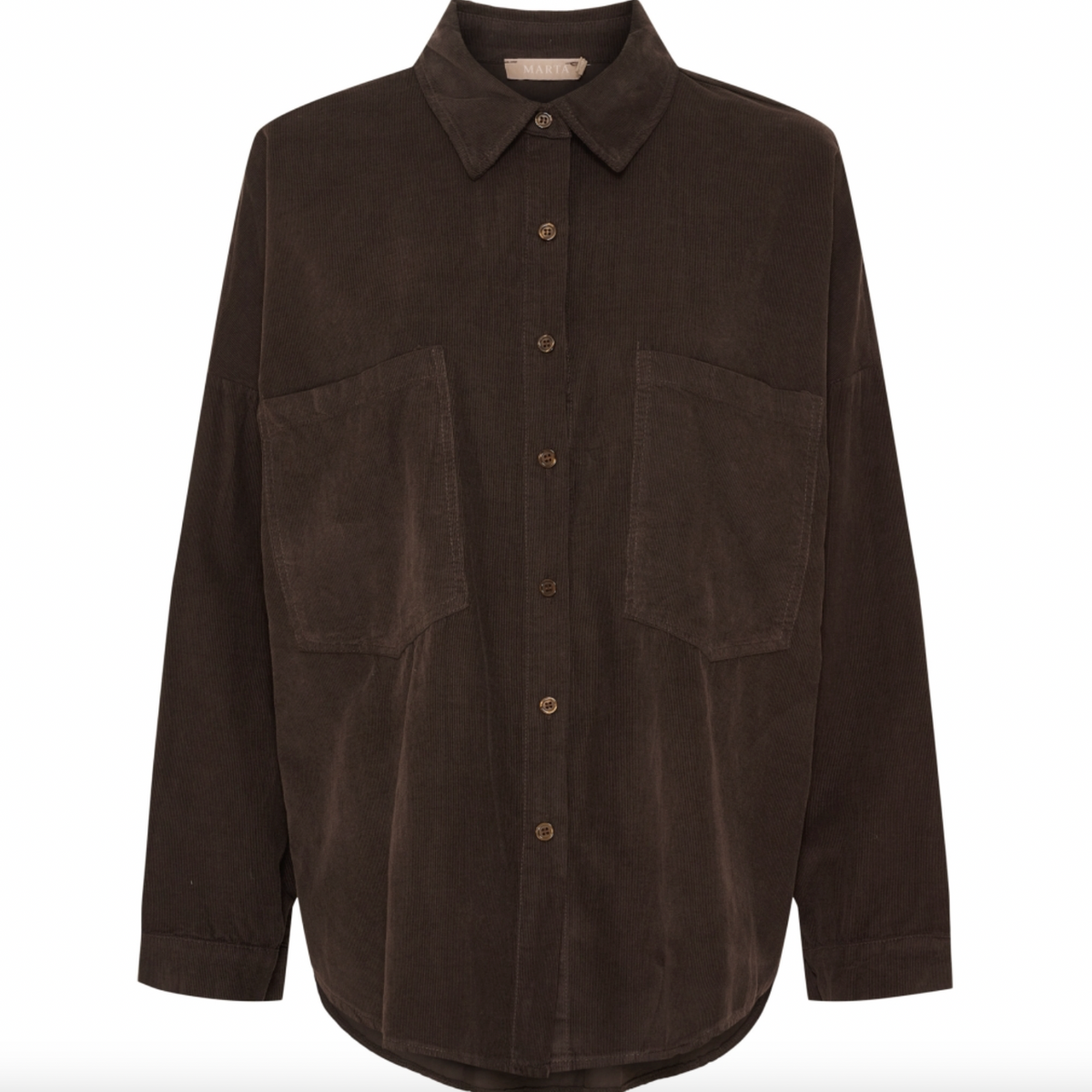 Blouse babycord - Brown