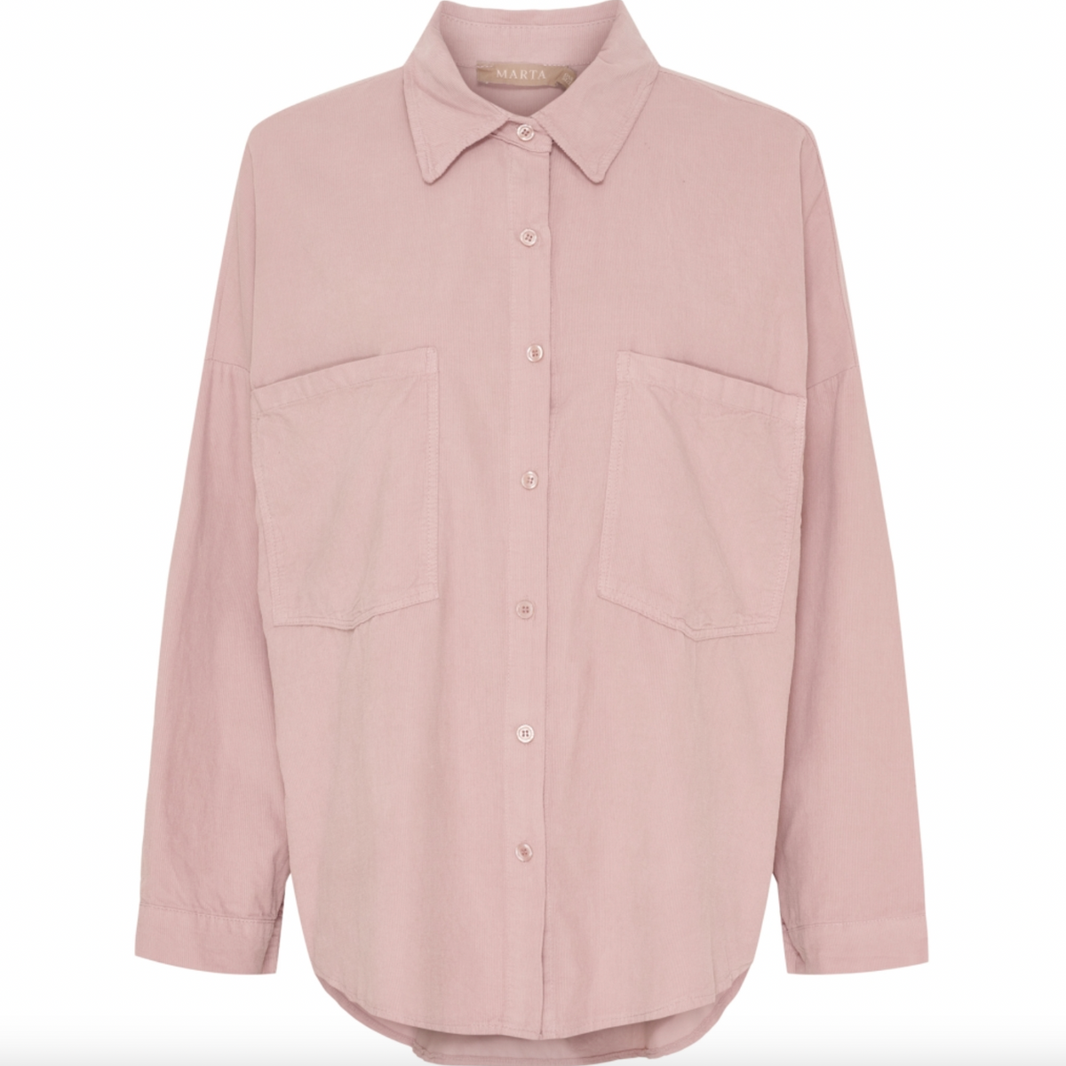 Shirt babycord - Rose