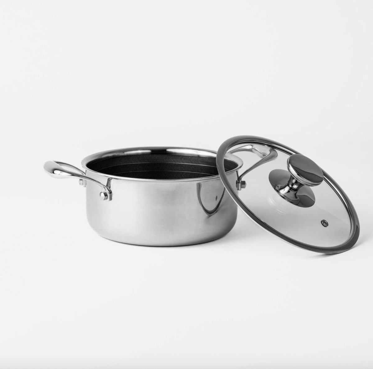 Hybride pan m. deksel Ø28 cm