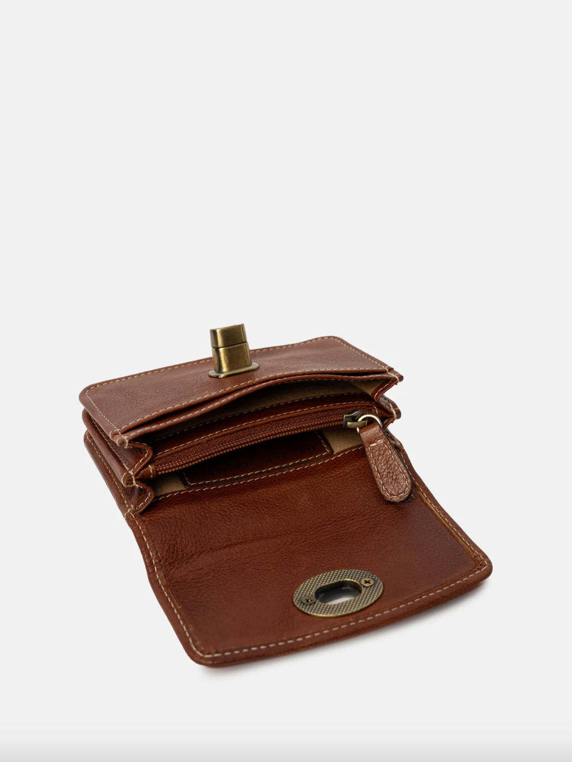 Porteemonnee Moa Small Cognac