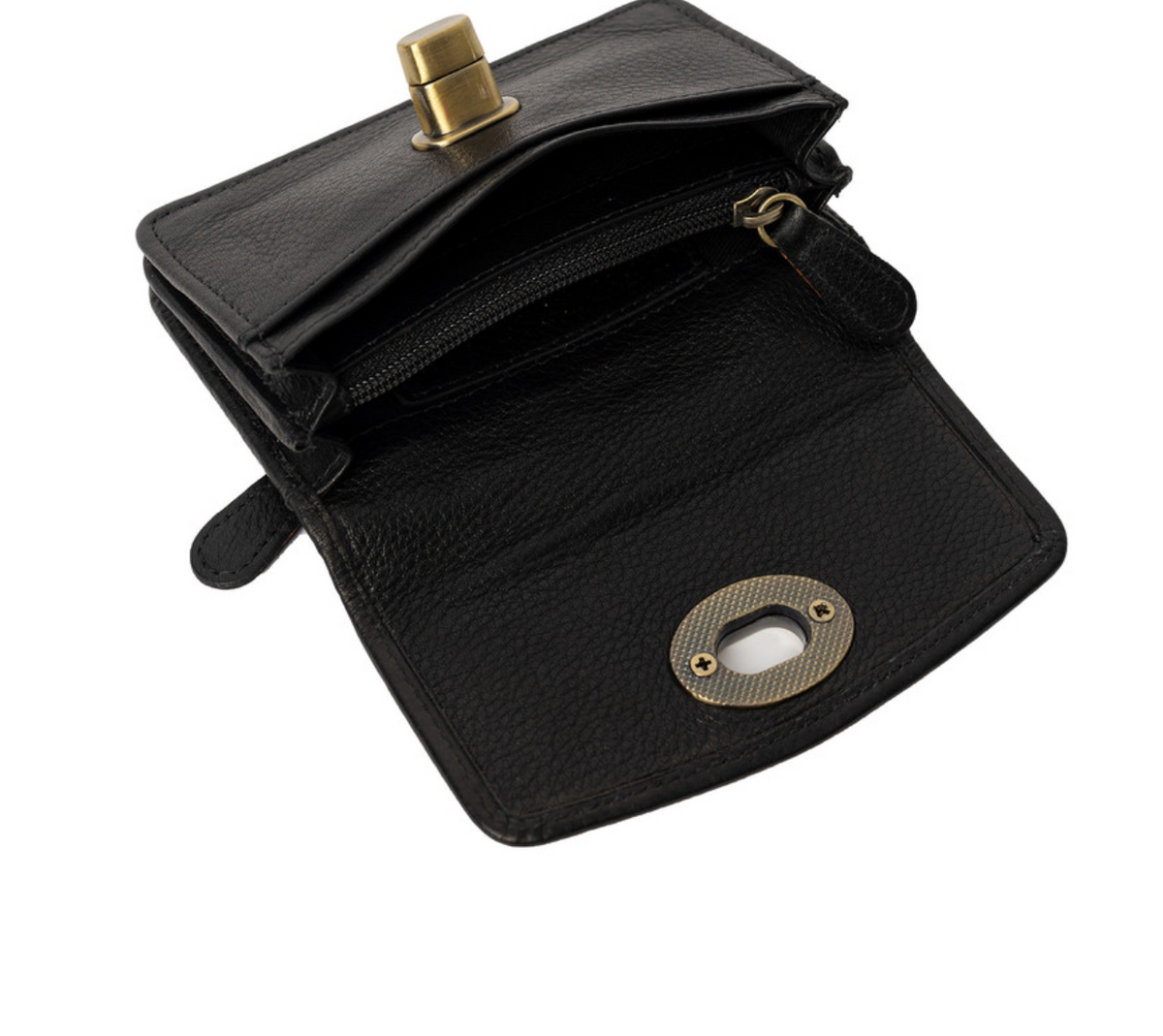 Portemonnee Moa Small Black